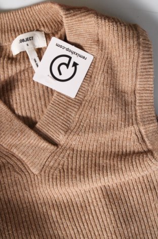Дамски пуловер Object, Размер S, Цвят Бежов, Цена 8,20 лв.