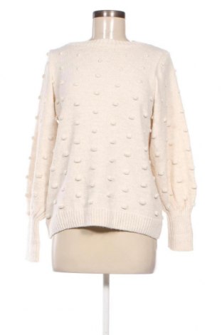 Дамски пуловер Object, Размер M, Цвят Бежов, Цена 8,20 лв.