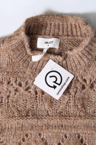 Damski sweter Object, Rozmiar M, Kolor Beżowy, Cena 28,85 zł