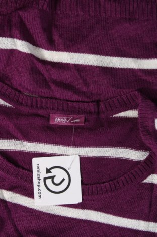 Γυναικείο πουλόβερ Okay, Μέγεθος M, Χρώμα Βιολετί, Τιμή 7,18 €