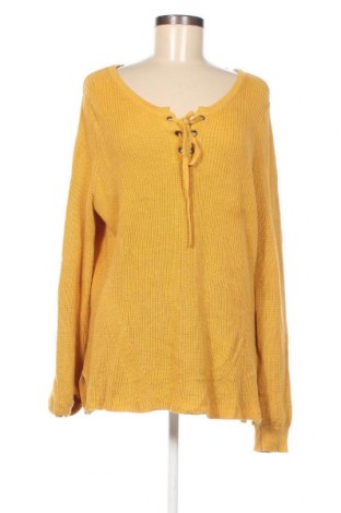 Дамски пуловер Old Navy, Размер L, Цвят Жълт, Цена 20,50 лв.