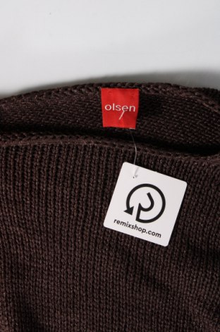 Дамски пуловер Olsen, Размер S, Цвят Кафяв, Цена 8,20 лв.