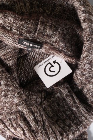 Γυναικείο πουλόβερ One Love, Μέγεθος M, Χρώμα Καφέ, Τιμή 5,02 €