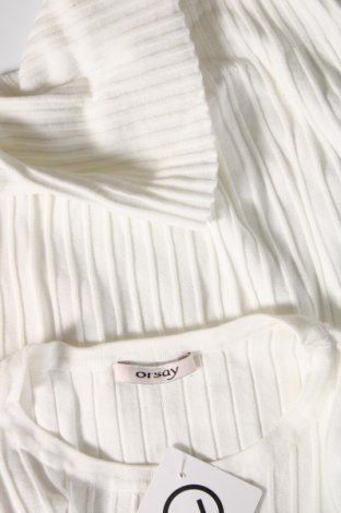 Γυναικείο πουλόβερ Orsay, Μέγεθος M, Χρώμα Λευκό, Τιμή 9,30 €