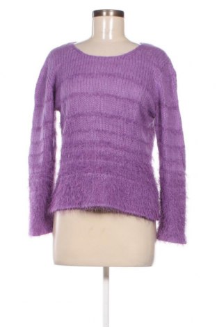 Дамски пуловер Oui, Размер L, Цвят Лилав, Цена 22,50 лв.