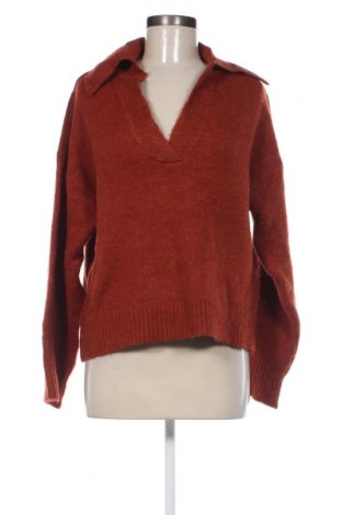 Дамски пуловер Oxxo, Размер L, Цвят Кафяв, Цена 7,54 лв.