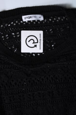 Γυναικείο πουλόβερ Page One, Μέγεθος XS, Χρώμα Μαύρο, Τιμή 3,41 €