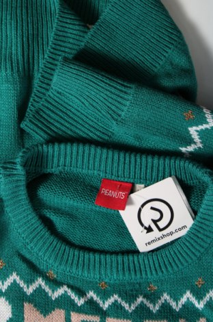 Γυναικείο πουλόβερ Peanuts, Μέγεθος L, Χρώμα Πράσινο, Τιμή 5,38 €