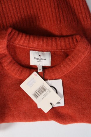 Дамски пуловер Pepe Jeans, Размер M, Цвят Оранжев, Цена 49,00 лв.