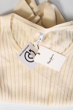 Γυναικείο πουλόβερ Pepe Jeans, Μέγεθος L, Χρώμα  Μπέζ, Τιμή 25,26 €