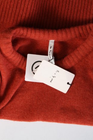 Дамски пуловер Pepe Jeans, Размер S, Цвят Оранжев, Цена 49,00 лв.