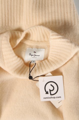 Дамски пуловер Pepe Jeans, Размер M, Цвят Екрю, Цена 140,00 лв.