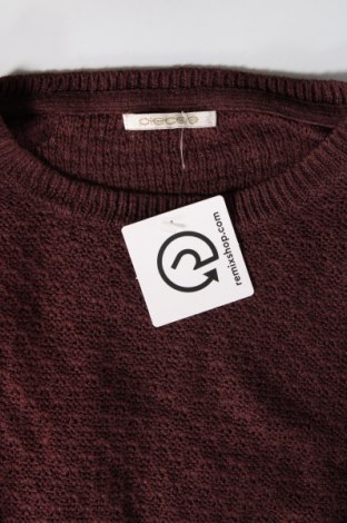 Дамски пуловер Pieces, Размер M, Цвят Кафяв, Цена 8,10 лв.