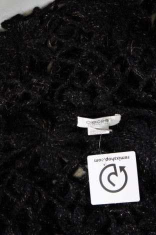 Γυναικείο πουλόβερ Pieces, Μέγεθος M, Χρώμα Μαύρο, Τιμή 16,70 €