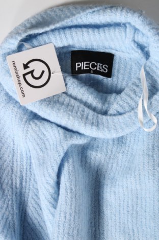 Damenpullover Pieces, Größe S, Farbe Blau, Preis € 4,51