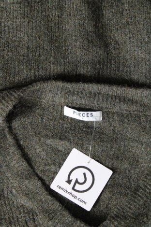 Γυναικείο πουλόβερ Pieces, Μέγεθος S, Χρώμα Πράσινο, Τιμή 5,01 €