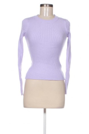 Дамски пуловер Pieces, Размер M, Цвят Лилав, Цена 22,37 лв.