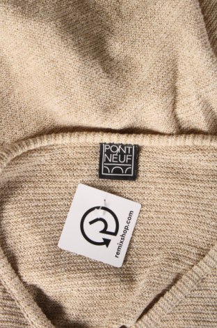 Дамски пуловер Pont Neuf, Размер XL, Цвят Бежов, Цена 41,00 лв.