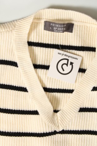 Дамски пуловер Primark, Размер L, Цвят Екрю, Цена 17,60 лв.