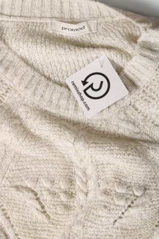 Дамски пуловер Promod, Размер M, Цвят Екрю, Цена 12,30 лв.