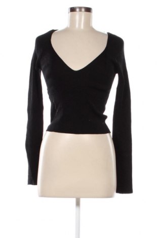 Γυναικείο πουλόβερ Pull&Bear, Μέγεθος L, Χρώμα Μαύρο, Τιμή 2,69 €