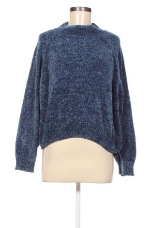 Дамски пуловер Pull&Bear, Размер M, Цвят Син, Цена 8,41 лв.