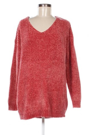 Дамски пуловер Rainbow, Размер M, Цвят Червен, Цена 11,60 лв.