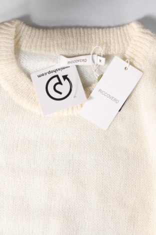 Γυναικείο πουλόβερ Riccovero, Μέγεθος M, Χρώμα Λευκό, Τιμή 10,93 €
