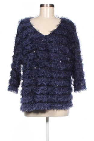 Дамски пуловер Rick Cardona, Размер XL, Цвят Син, Цена 24,60 лв.