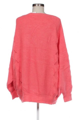 Γυναικείο πουλόβερ Rock Your Curves by Angelina Kirsch, Μέγεθος XXL, Χρώμα Ρόζ , Τιμή 5,92 €