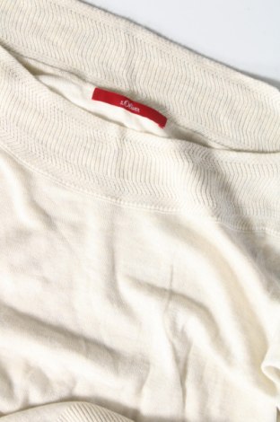 Дамски пуловер S.Oliver, Размер L, Цвят Бежов, Цена 41,00 лв.