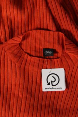 Γυναικείο πουλόβερ S.Oliver Black Label, Μέγεθος L, Χρώμα Πορτοκαλί, Τιμή 5,75 €