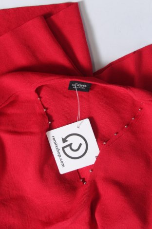 Γυναικείο πουλόβερ S.Oliver Black Label, Μέγεθος M, Χρώμα Κόκκινο, Τιμή 7,29 €