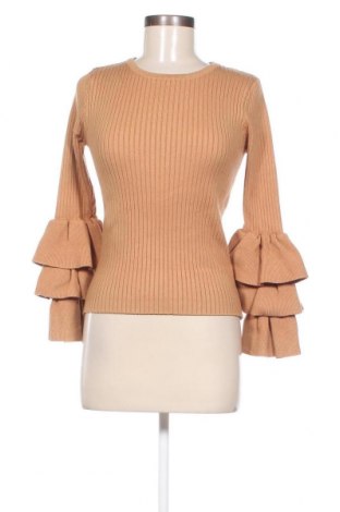 Дамски пуловер SHEIN, Размер S, Цвят Бежов, Цена 8,41 лв.