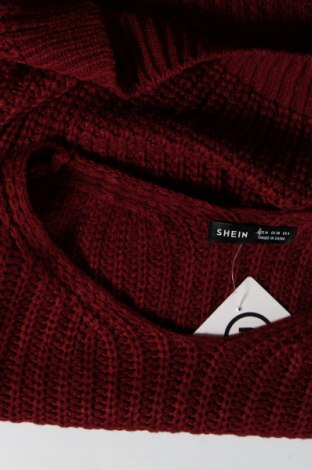 Дамски пуловер SHEIN, Размер M, Цвят Червен, Цена 7,84 лв.
