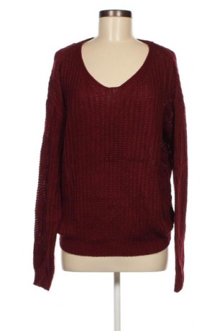 Дамски пуловер SHEIN, Размер M, Цвят Червен, Цена 7,84 лв.
