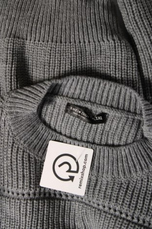 Γυναικείο πουλόβερ SHEIN, Μέγεθος XL, Χρώμα Γκρί, Τιμή 7,18 €