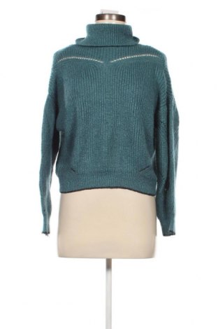 Дамски пуловер Saint Tropez, Размер XS, Цвят Зелен, Цена 10,66 лв.
