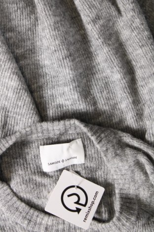 Damenpullover Samsoe & Samsoe, Größe L, Farbe Grau, Preis € 15,10
