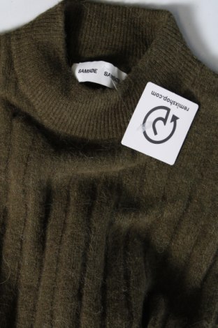Дамски пуловер Samsoe & Samsoe, Размер M, Цвят Зелен, Цена 22,94 лв.