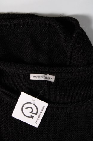 Γυναικείο πουλόβερ Second Female, Μέγεθος S, Χρώμα Μαύρο, Τιμή 5,75 €