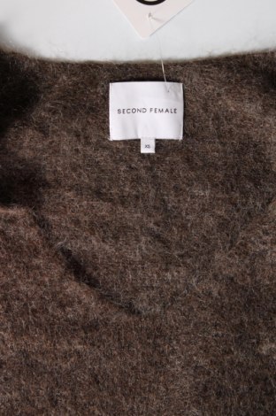 Γυναικείο πουλόβερ Second Female, Μέγεθος XS, Χρώμα Καφέ, Τιμή 15,34 €