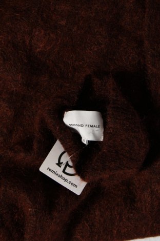 Pulover de femei Second Female, Mărime XS, Culoare Maro, Preț 81,58 Lei