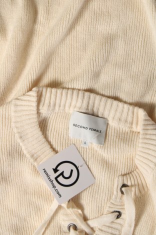 Γυναικείο πουλόβερ Selected Femme, Μέγεθος L, Χρώμα Εκρού, Τιμή 25,36 €