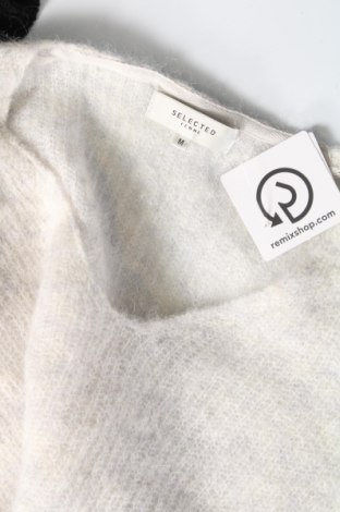 Дамски пуловер Selected Femme, Размер M, Цвят Сив, Цена 8,20 лв.