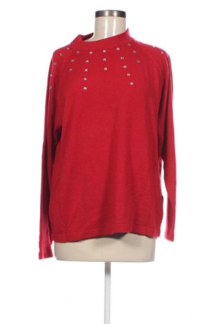 Γυναικείο πουλόβερ Signature, Μέγεθος XXL, Χρώμα Κόκκινο, Τιμή 5,02 €
