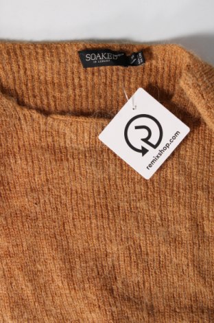 Damski sweter Soaked In Luxury, Rozmiar XS, Kolor Brązowy, Cena 29,75 zł