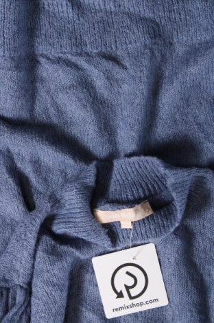 Дамски пуловер Soft Rebels, Размер S, Цвят Син, Цена 17,36 лв.