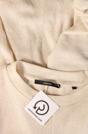 Дамски пуловер Someday., Размер M, Цвят Бежов, Цена 22,17 лв.