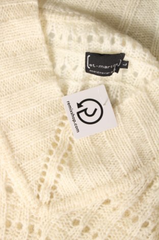 Дамски пуловер St-Martins, Размер L, Цвят Екрю, Цена 26,69 лв.